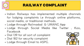 Railway complaint- How to Lodge