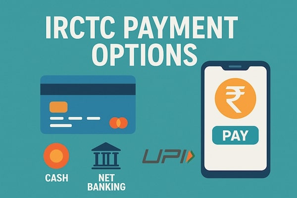 IRCTC Payment options