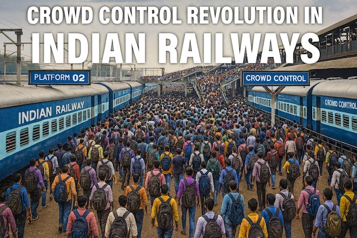 Crowd Control revolution in indian railways
