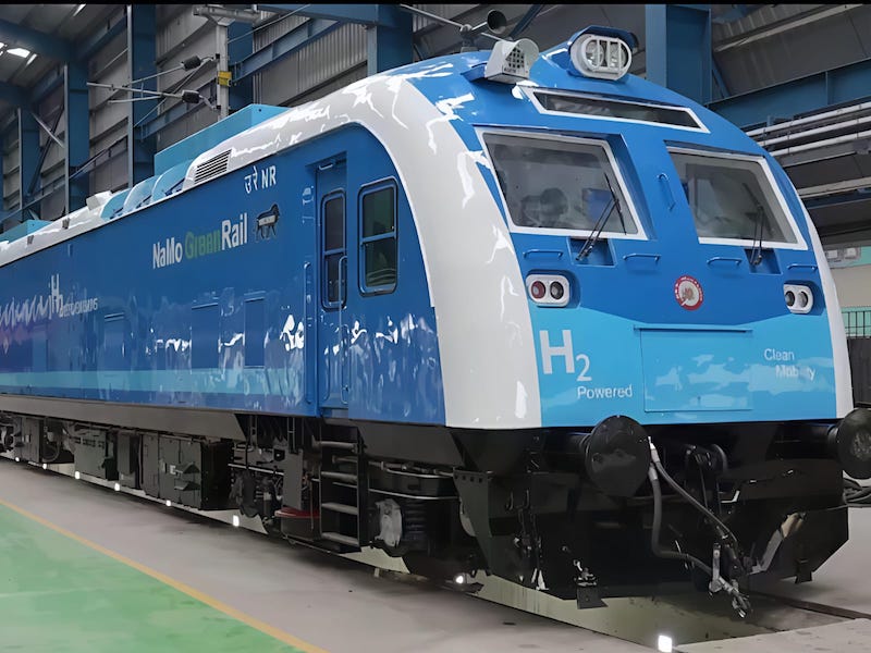 Indian Railways First Hydrogen Train