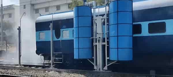 Automatic Coach Washing Plant in Indian Railway