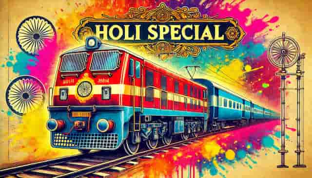 Holi Special Train List-2025