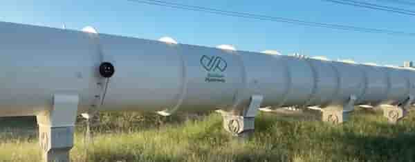 Test track Hyperloop train india