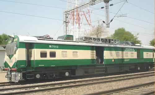 Tower Wagon in Railway