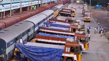 Parcel Train Time Table