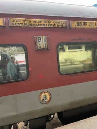 Train Number of Sampark Kranti express