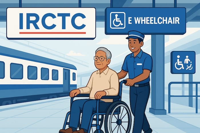 E wheelchair irctc