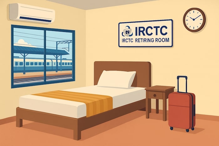 IRCTC Retiring Room