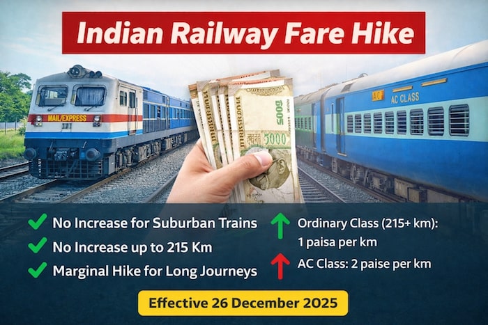 Indian Railway Fare Hike